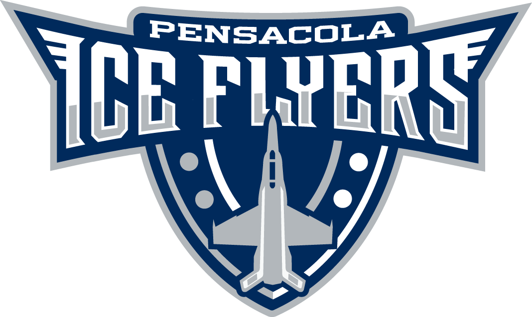 pensacola ice flyers 2013-pres primary logo iron on transfers for clothing